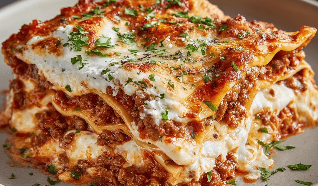 Easy Ricotta Lasagna