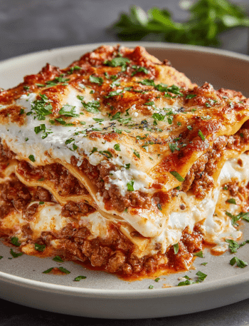 Easy Ricotta Lasagna