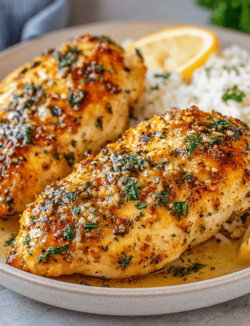 Garlic Butter Baked Chicken Breast
