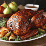 Cola-Glazed Smoked Turkey