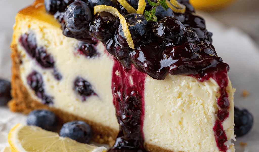 Lemon Blueberry Cheesecake