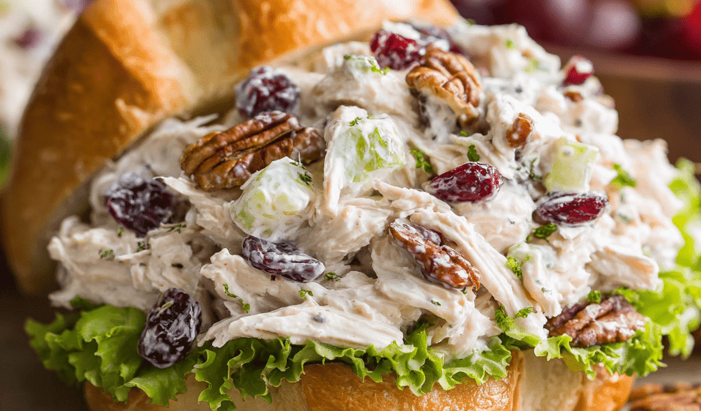 Creamy Cranberry Chicken Salad
