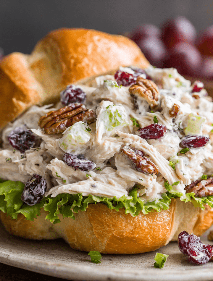 Creamy Cranberry Chicken Salad