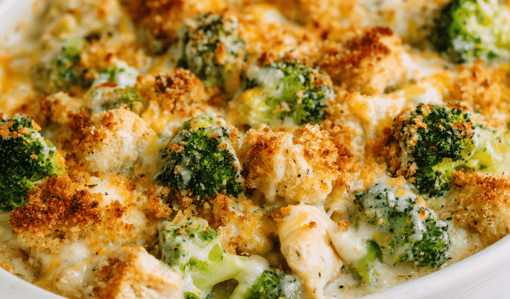 Creamy Broccoli Chicken Divan