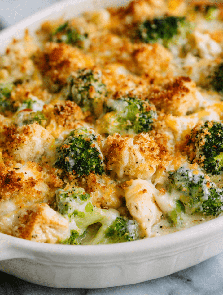 Creamy Broccoli Chicken Divan