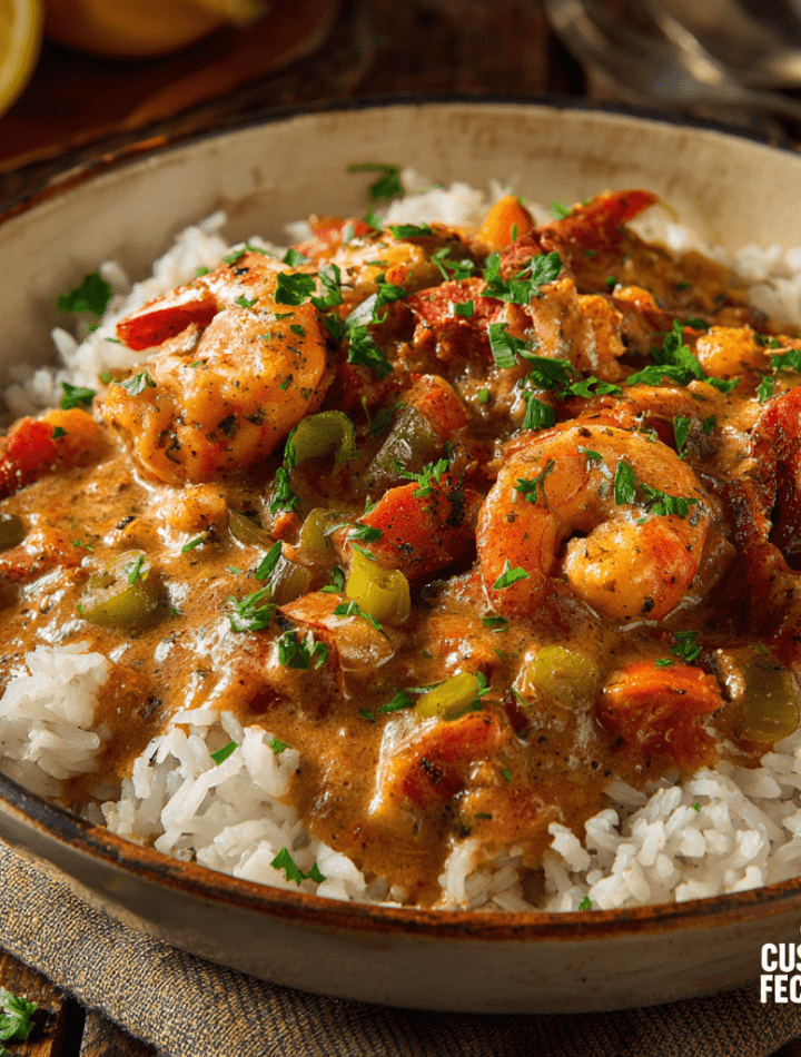 Authentic Crawfish Étouffée
