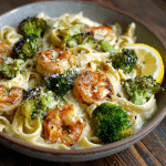 Garlic Butter Shrimp Alfredo