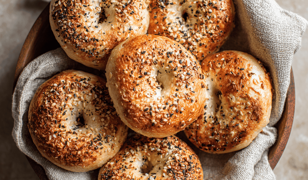 Homemade Sourdough Discard Bagels