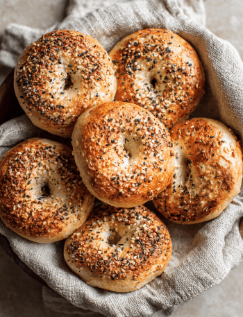 Homemade Sourdough Discard Bagels