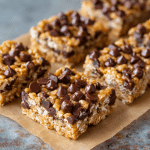 Chocolate Chip Cookie Granola Bars