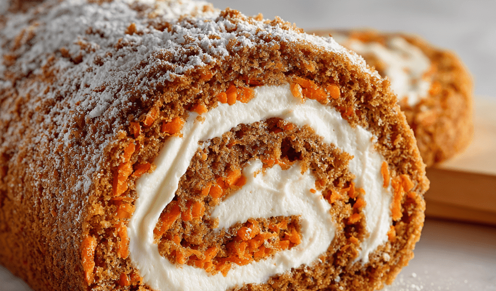 Carrot Cake Roll
