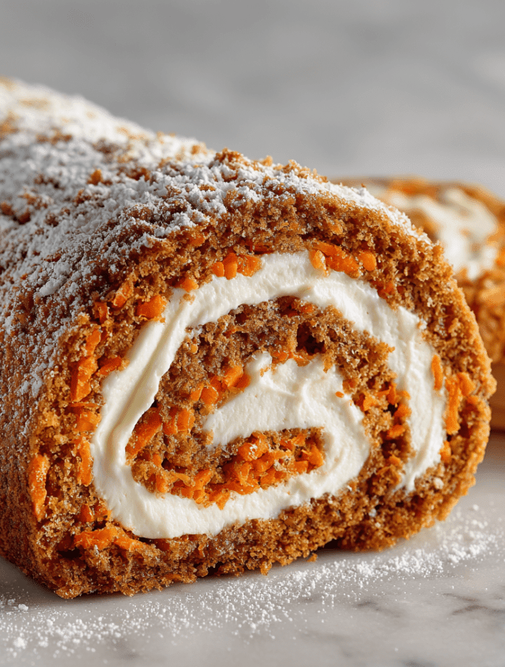 Carrot Cake Roll