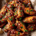 Honey Hot Garlic Wings