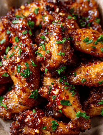 Honey Hot Garlic Wings