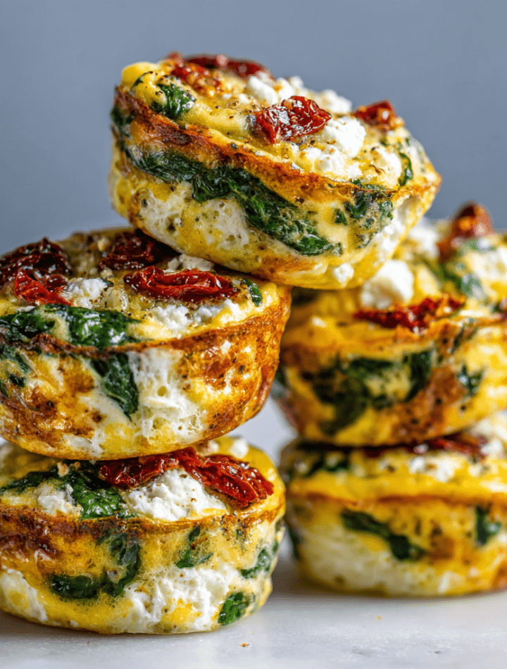 Feta & Sun-Dried Tomato Egg Muffin Cups