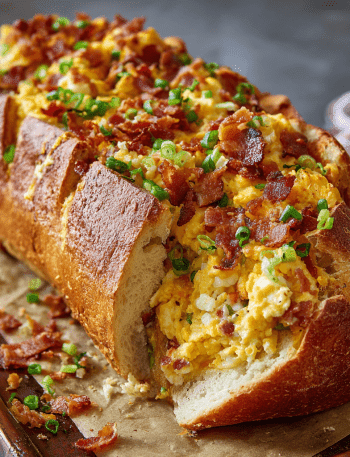 Stuffed Breakfast Loaf