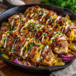 Bacon Cheeseburger Chicken