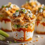 Buffalo Chicken Dip Parfaits