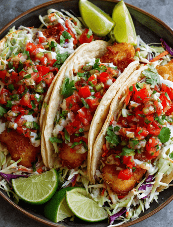 Baja-Style Fish Tacos