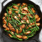 Easy Chinese Chicken and Green Beans