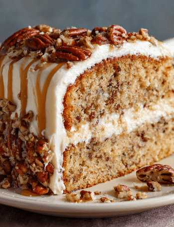 Homemade Butter Pecan Cake