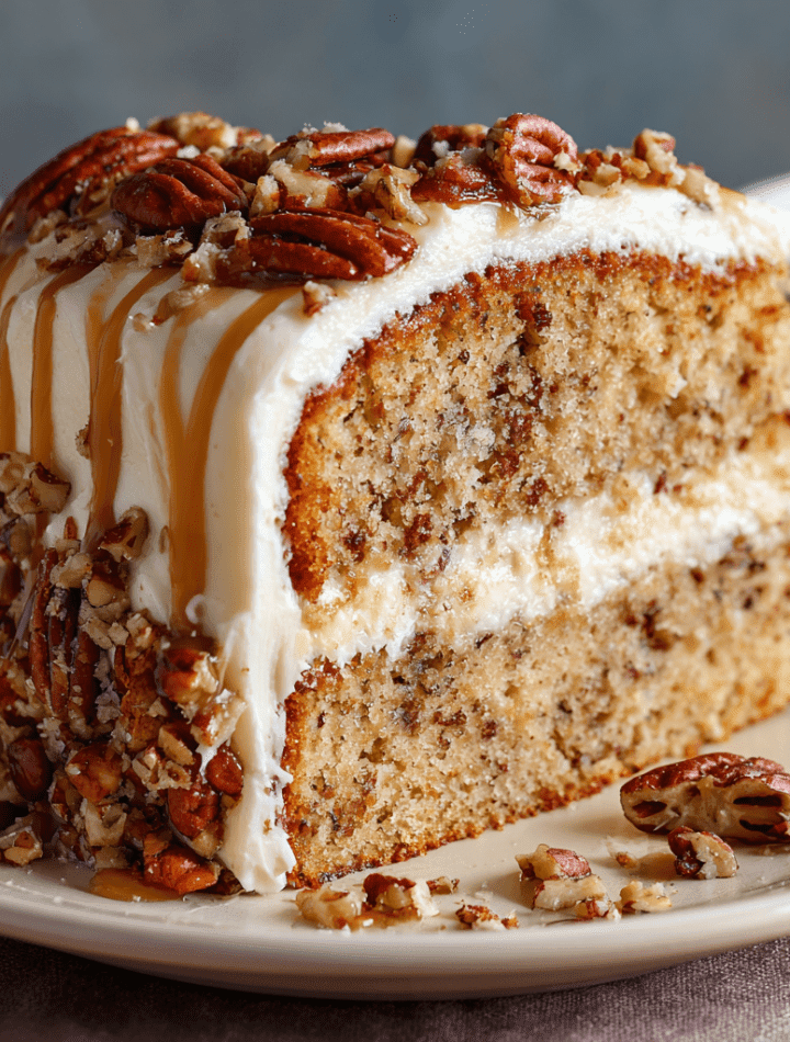 Homemade Butter Pecan Cake