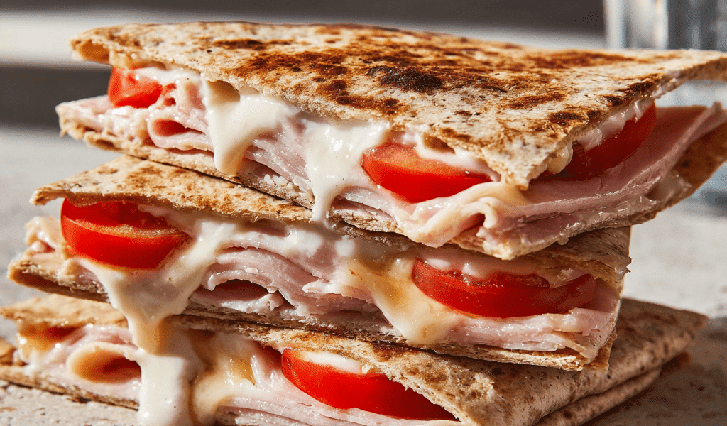 Easy Turkey Melt Wraps