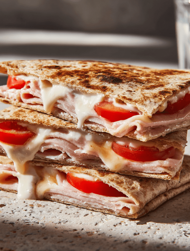 Easy Turkey Melt Wraps