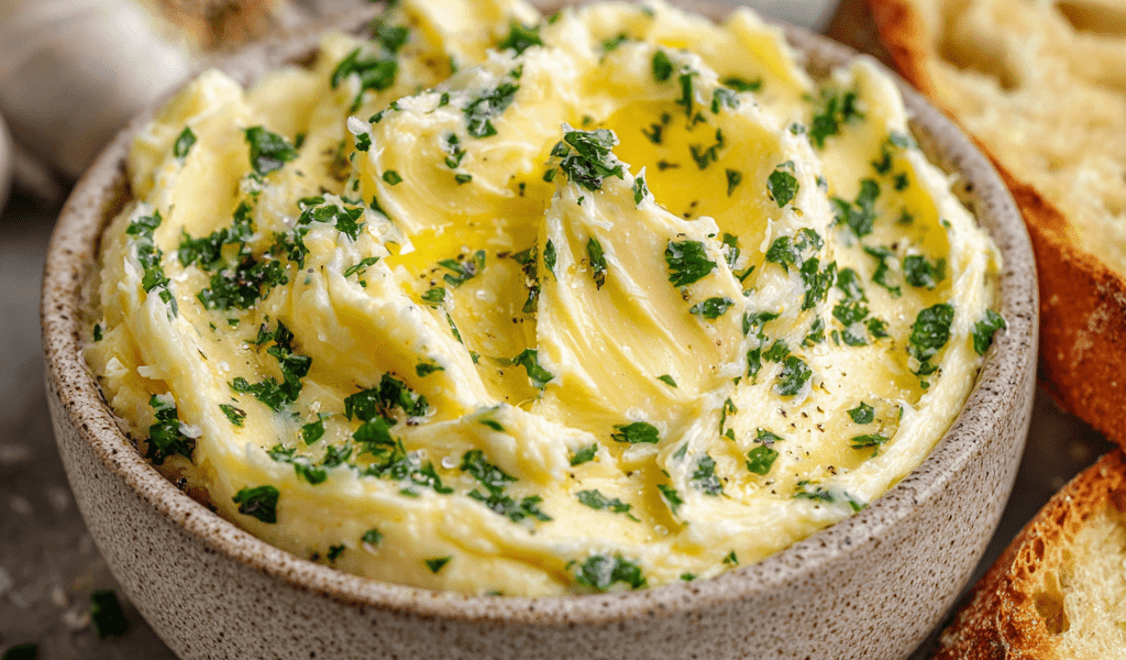 Easy Homemade Garlic Butter