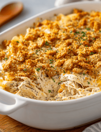 Creamy Poppy Seed Chicken Casserole