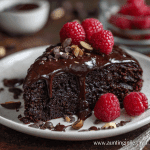 Egg‑Free Low‑Carb Chocolate “Crazy” Cake