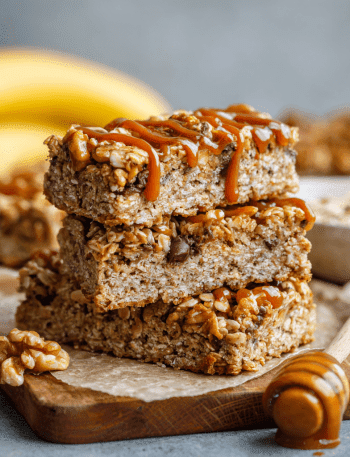 Banana Bread Granola Bars