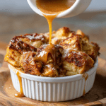 Churro Croissant Bread Pudding