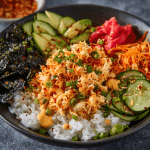 Easy Spicy Crab Sushi Bowls