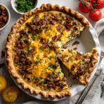 Cheeseburger Quiche