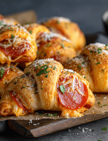 Juicy Pizza Crescent Rolls