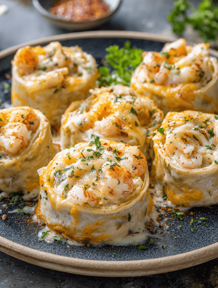 Cheesy Crab Shrimp Bombs