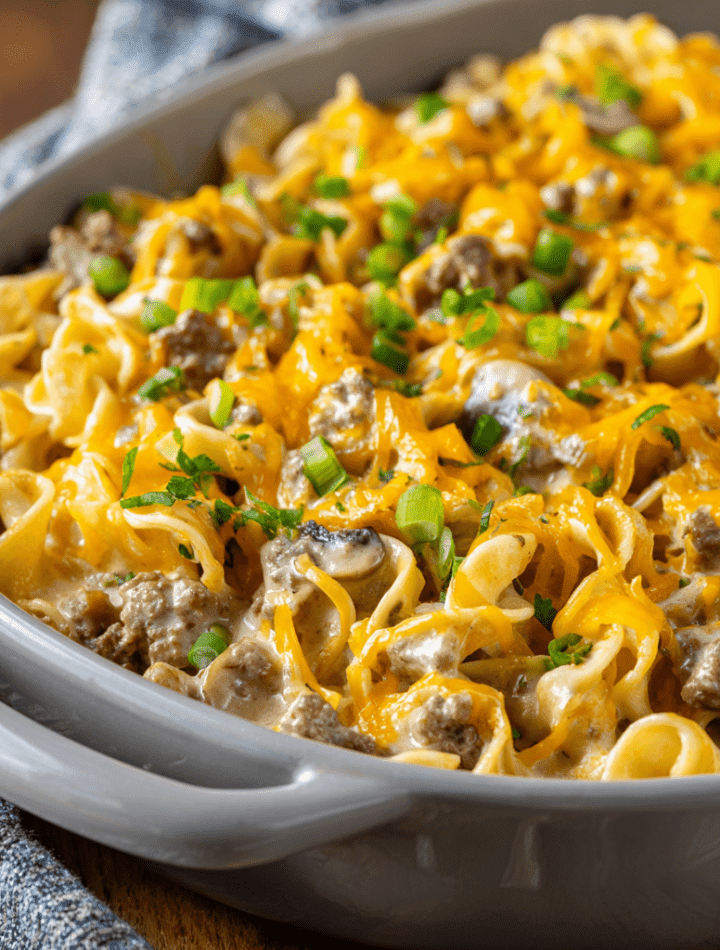 Easy Beef Noodle Casserole