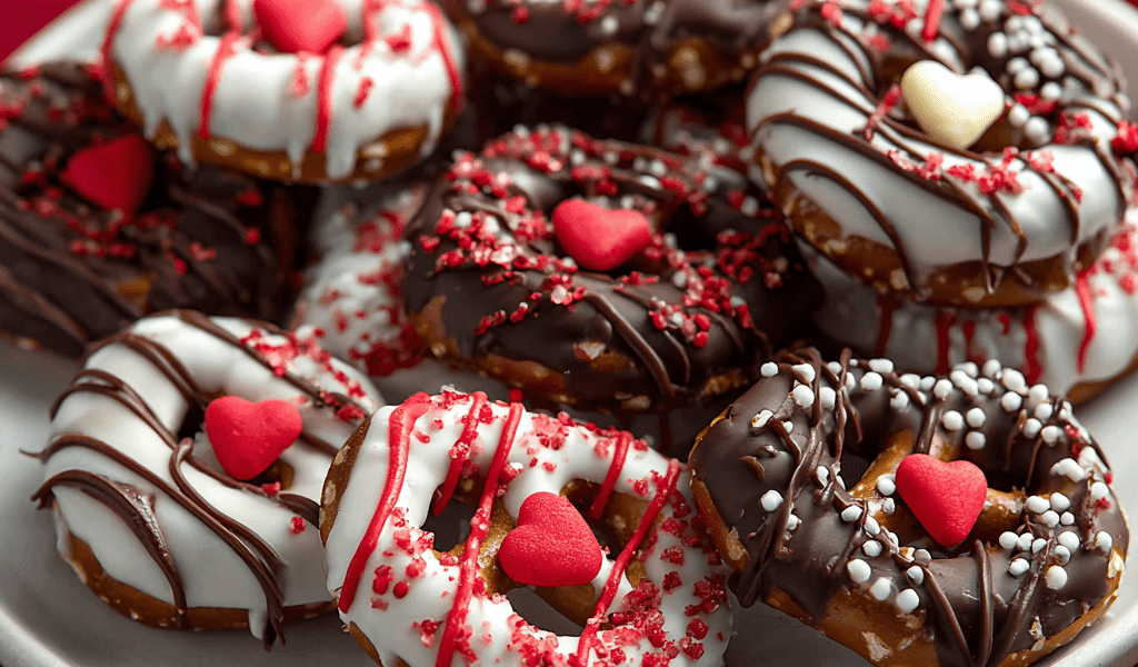 Valentine’s Day Pretzel Twists