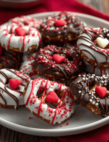 Valentine’s Day Pretzel Twists