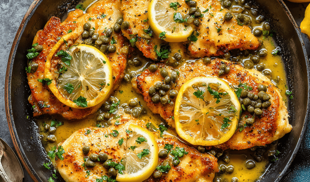 Lemon Butter Chicken Piccata