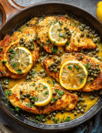 Lemon Butter Chicken Piccata