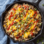 Cheeseburger Rice Skillet