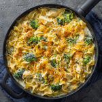 Shredded Chicken & Broccoli Bake
