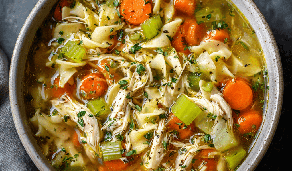 Cozy Turkey Noodle Soup