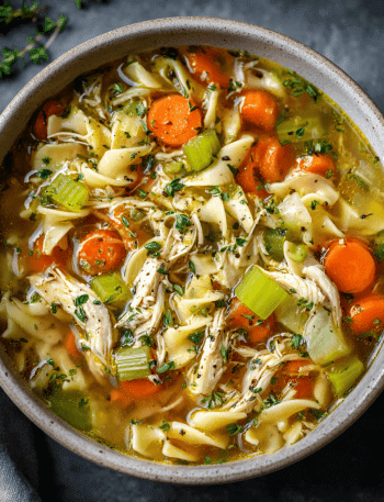 Cozy Turkey Noodle Soup