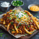 Ultimate Chili Cheese Fries for Game Day