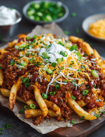 Ultimate Chili Cheese Fries for Game Day