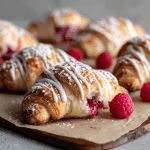 Mini Raspberry Cheesecake Crescent Rolls