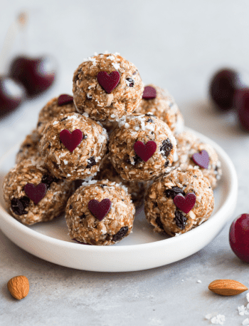 Heart-Healthy Walnut & Cherry Energy Balls